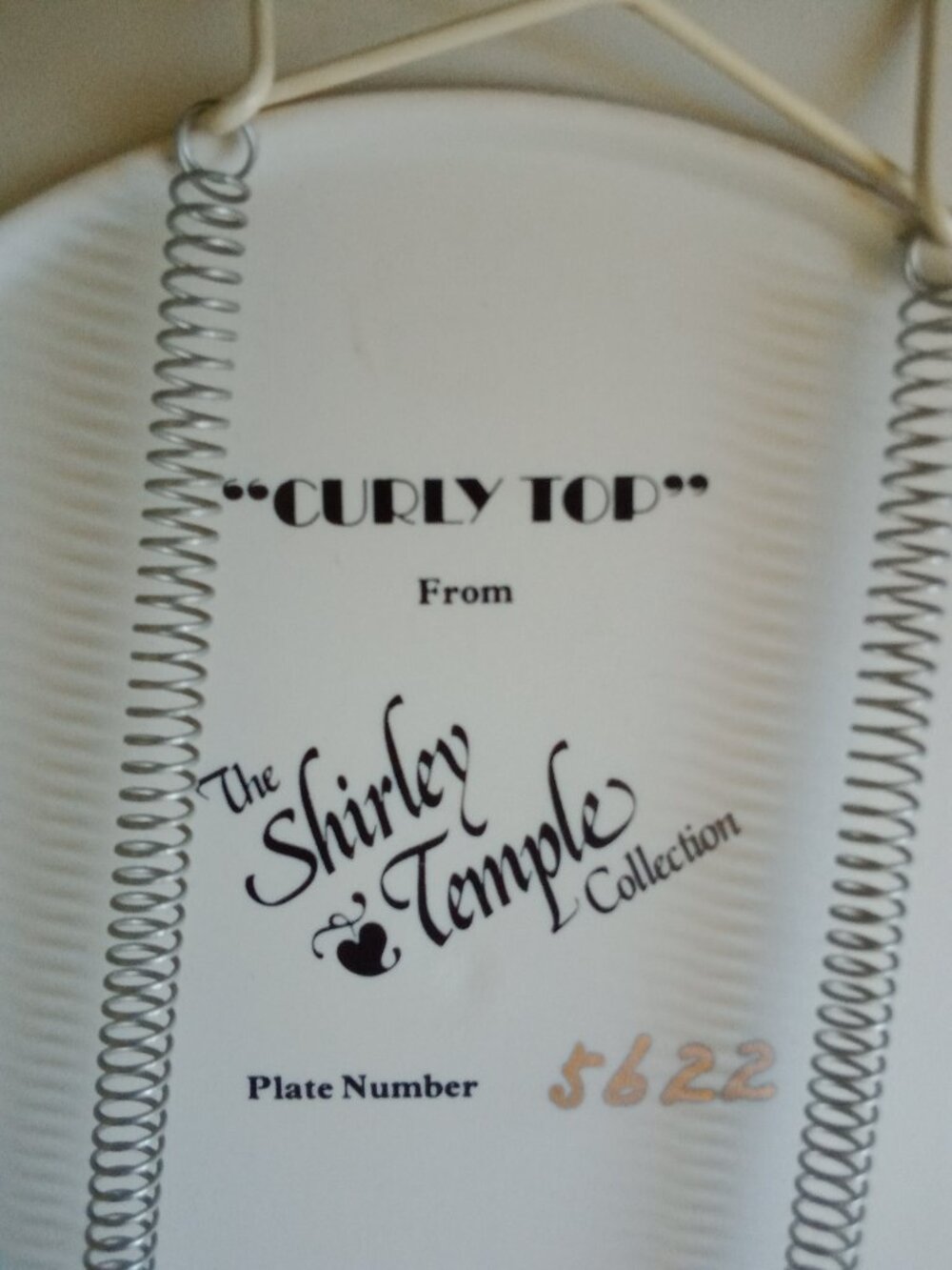 "Curly Top" Plate - Picture 5 of 6